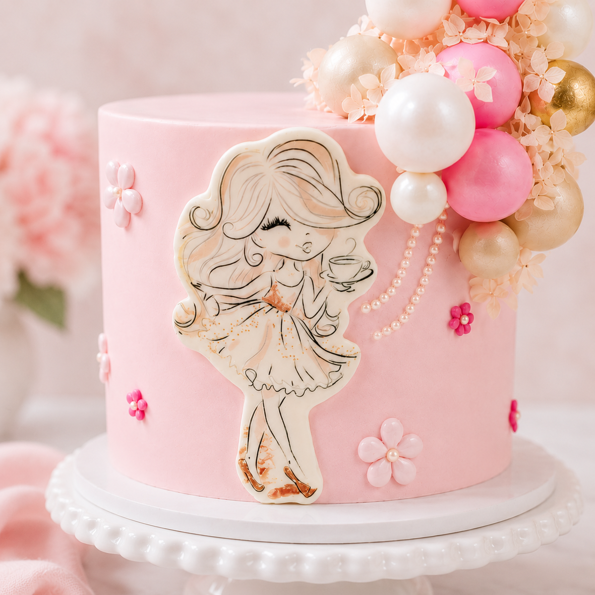 Elegant Lady Cake | Order Online Now