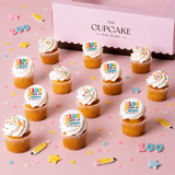 100 Days of Prep Mini Cupcakes