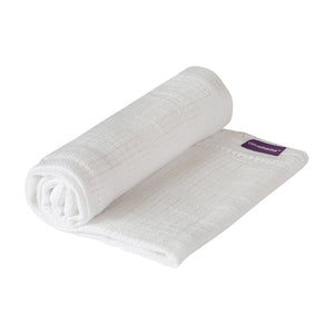 Baby Essentials White Blanket