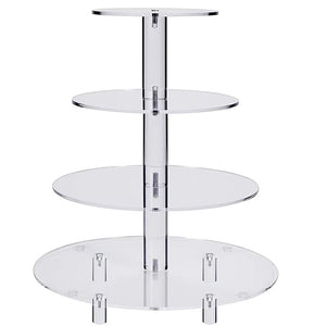 4 Tier Acrylic Cupcake Stand