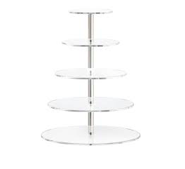 5 Tier Acrylic Cupcake Stand