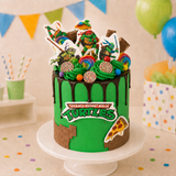 Ninja Turtles Drip Cake