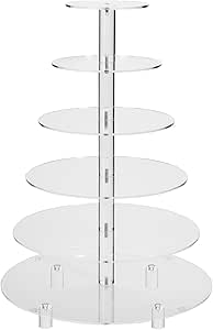 6 Tier Acrylic Cupcake Stand