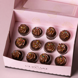 Chocolate Sprinkle Mini Cupcakes