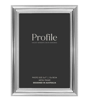 Silver Valentine Frame 5x7