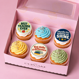 A+ Teacher Thank You Cupcakes