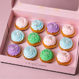 Assorted Pastels Cupcakes