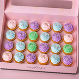Assorted Pastels Cupcakes