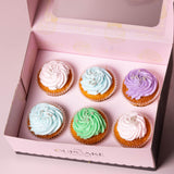 Assorted Pastels Cupcakes