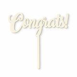 Congrats! Cake Topper