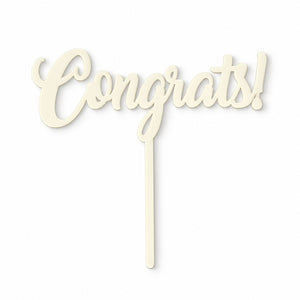 Congrats! Cake Topper