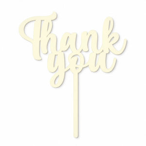 Thank you Cake Topper