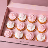 Baptism/Christening Cupcakes Pink