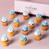 Baptism/Christening Mini Cupcakes Blue