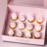 Baptism/Christening Mini Cupcakes Pink