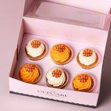 Basketball Cupcakes