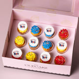 Birthday Boy Mini Cupcakes