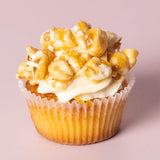 Butter Toffee Popcorn Cupcake
