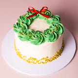 Christmas Wreath Cake