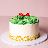 Christmas Wreath Cake