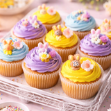 Easter Bunny Mini Cupcakes
