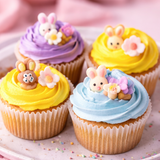 Easter Bunny Cupcakes