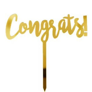 Congrats Cake Topper
