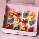 Construction Mini Cupcakes
