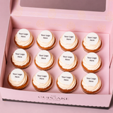 Corporate Logo Cupcakes - Mini Plaques