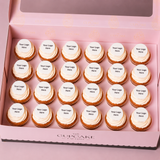 Corporate Logo Cupcakes - Mini Plaques