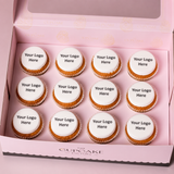 Corporate Logo Cupcakes - Flat on Icing