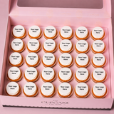 Corporate Logo Cupcakes - Flat on Icing