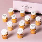 Corporate Logo Mini Cupcakes - Mini Plaques