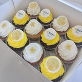 Daffodil Day Mini Cupcakes
