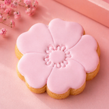 Mother's Day Heart & Flowers Cookies Gift Box
