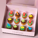 Dinosaur Mini Cupcakes