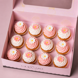 Elegant Daisy Cupcakes