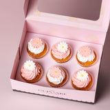 Elegant Daisy Cupcakes