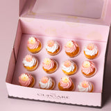 Elegant Daisy Mini Cupcakes