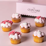 Fancy Swirl Pastel Pink Cupcakes