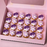 Fancy Swirl Purple Cupcakes