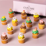 Farm Animal Mini Cupcakes