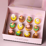 Farm Animal Mini Cupcakes