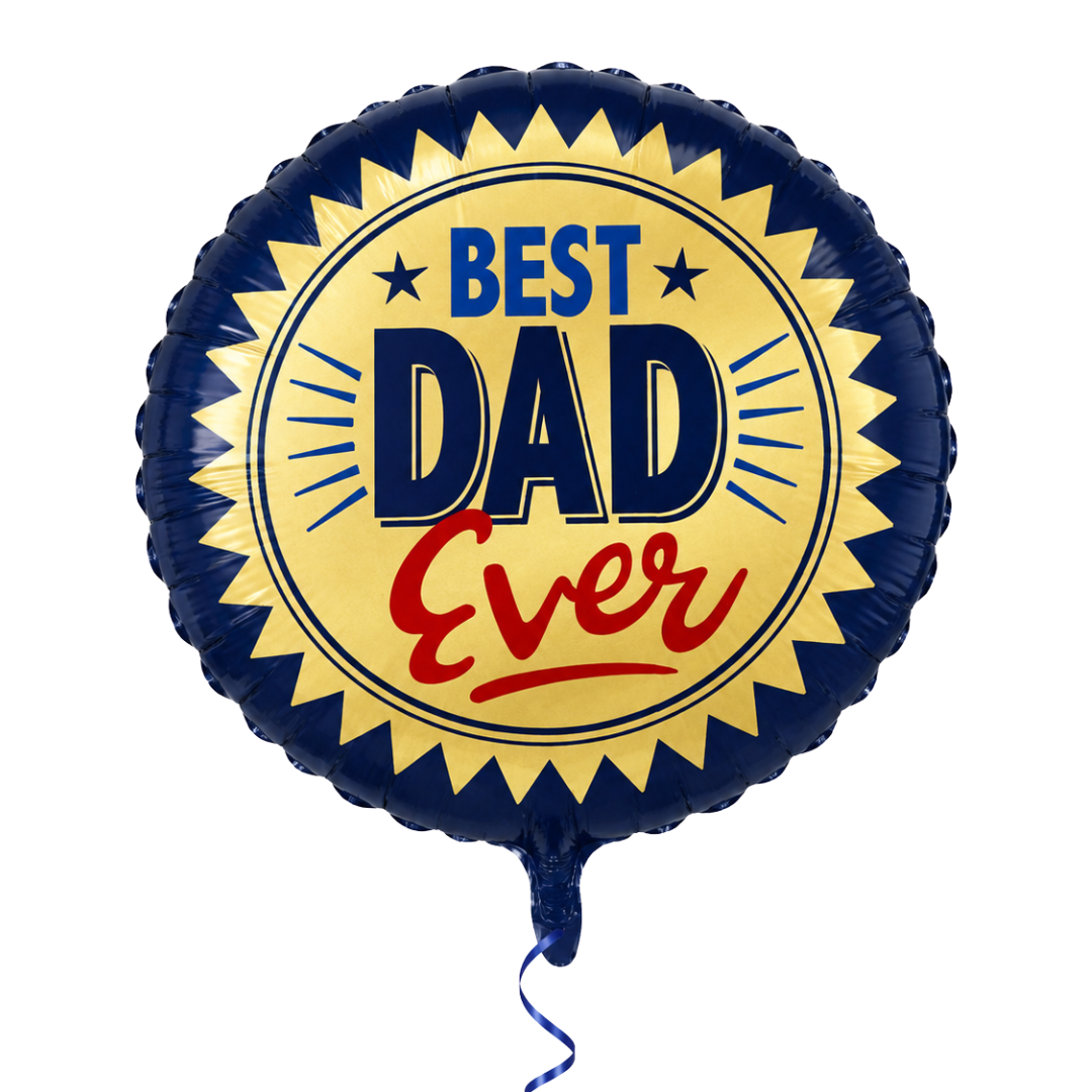 Best Dad Ever Balloon – The Cupcake Factory