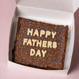 Father's Day Brownie Slab