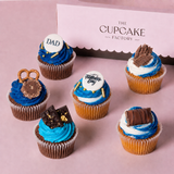 Father's Day Cupcakes Blue