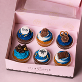 Father's Day Cupcakes Blue