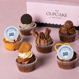 Fathers Day Indulgent Cupcakes with Plaque
