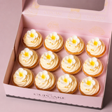 Frangipani Cupcakes