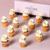 Frangipani Mini Cupcakes